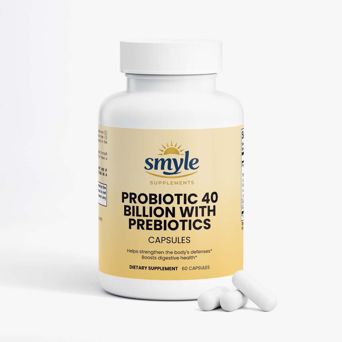 Probiotic 40 Billion with Prebiotics