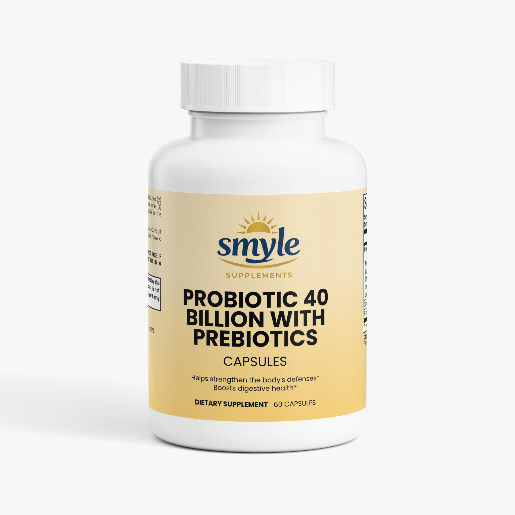 Probiotic 40 Billion with Prebiotics