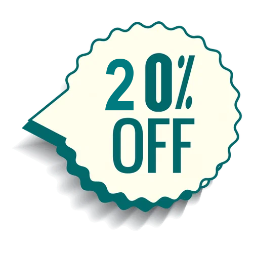 20% off